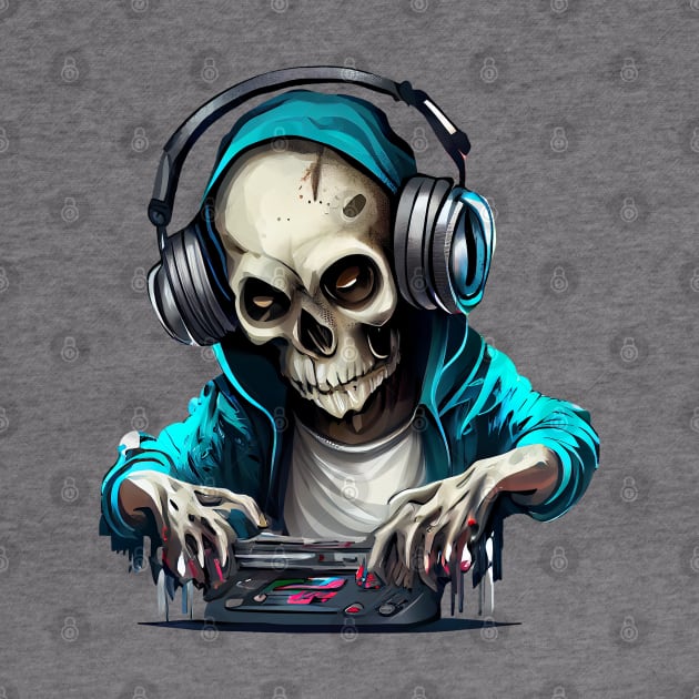 DJ Cool Skullboy by Chromatic Fusion Studio
